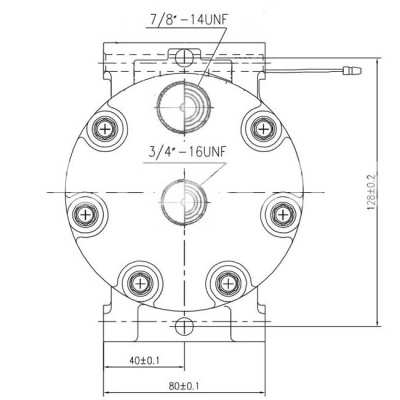 Компрессор RC-U08125ЭК MOTORCOOL